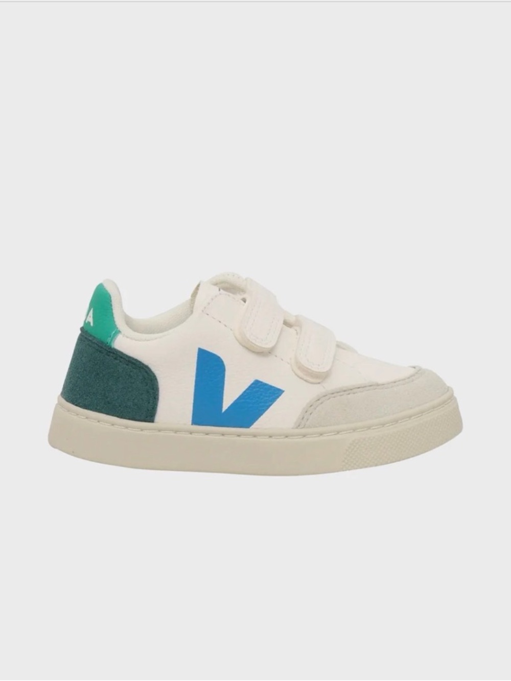Veja V-12 CHROMEFREE LEATHER KIDS SNEAKERS